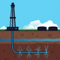 fracking drilling
