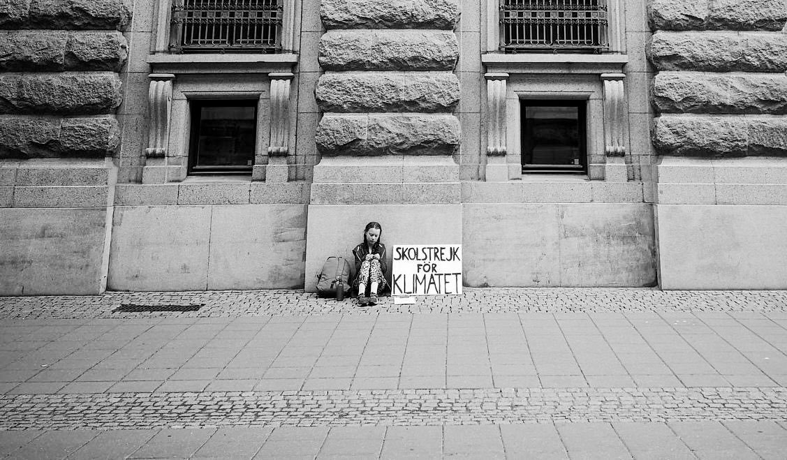 Greta Thunberg Aug 2018