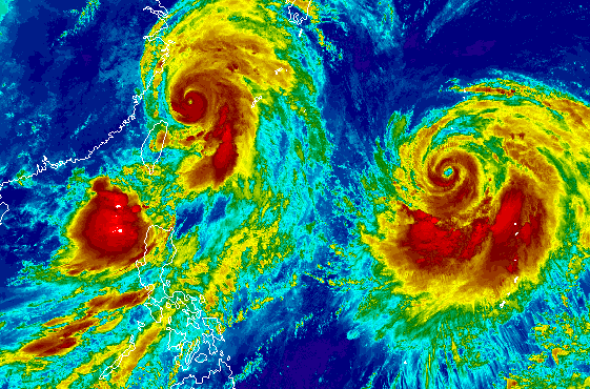 twin typhoons Lekima Krosa